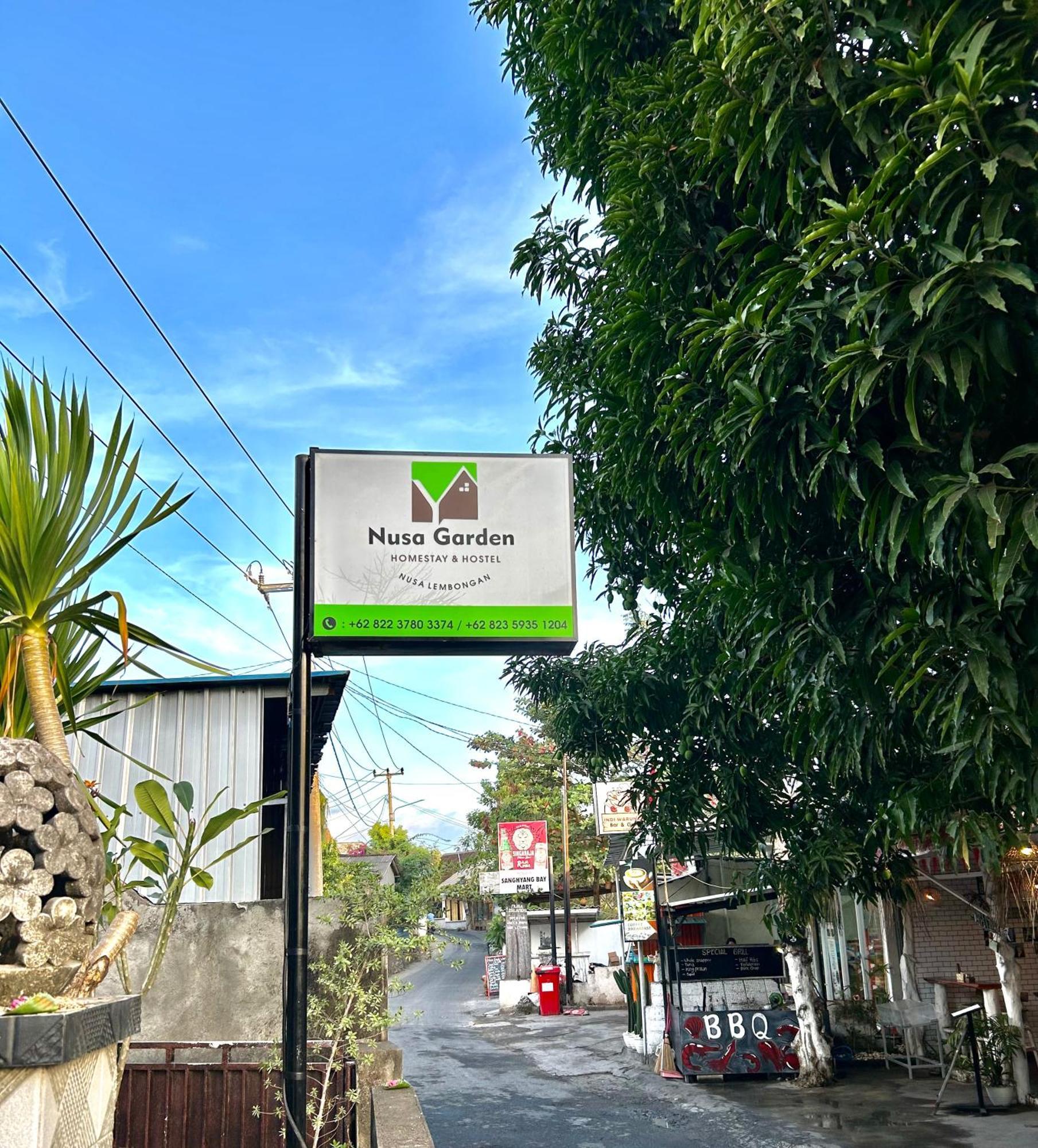 Nusa Garden Homestay Lembongan Eksteriør billede